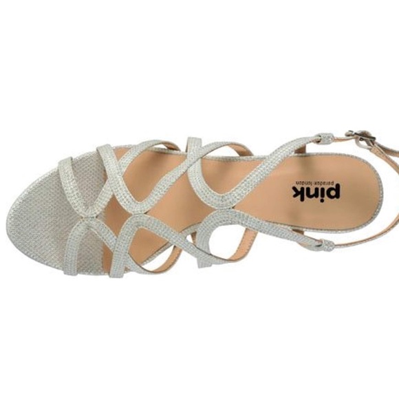 PINK PARADOX LONDON SILVER RICH HEEL- Sandals - Picture 2 of 3